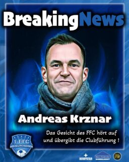 💙🤍 𝘼𝙣𝙙𝙧𝙚𝙖𝙨 𝙆𝙧𝙯𝙣𝙖𝙧 𝙝𝙤̈𝙧𝙩 𝙖𝙪𝙛 🥹

Eine Ära in Recklinghausen endet.
Unser Clubchef @cro_krznar legt sein Amt am 2. Juni nieder und verlässt den 1. FFC Recklinghausen in Richtung Kleve. 

Lest das ausführliche Interview zwischen Jochen Börger @jochenboerger1 (RZ) und Andreas Krznar.

Dem Anlass und unserem Clubchef entsprechend haben wir den Artikel aufbereitet … 💙🤍

🔙 𝘿𝘼𝙉𝙆𝙀 Dir Andreas 💯 für die jahrelange intensive und leidenschaftliche #Unterstützung und #Führung des Clubs.

Wir wünschen Dir an neuer Wirkungsstätte beim @warbeyen.frauen allen Erfolg, den Du Dir wünscht.

🔜 𝘼𝙗𝙚𝙧 … die 6 Punkte aus unseren direkten Duellen in der nächsten Saison in der Regionalliga West bleiben natürlich beim 1. FFC Recklinghausen 💙🤍😂

📸 @ric.baumert 

@bele_construction_gmbh 
@derbystar
@mcdonaldsde