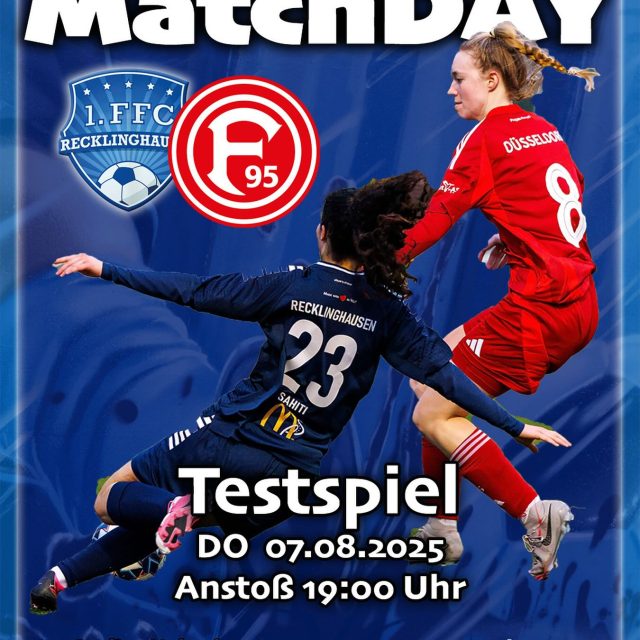 𝗧𝗲𝘀𝘁𝘀𝗽𝗶𝗲𝗹 𝗮𝗺 𝗛𝗼𝗵𝗲𝗻𝗵𝗼𝗿𝘀𝘁
💙🤍 FFC vs F95 ❤️🤍
Morgen (DO 07.08.) kommt es im Rahmen der #Saisonvorbereitung zum erneuten Aufeinandertreffen des 1. FFC Recklinghausen und Fortuna Düsseldorf @f95_frauenfussball.
Gespielt wird auf dem Rasenplatz neben dem Stadion Hohenhorst.
⏰ 19 Uhr
#frauenfussball #testspiel #hohenhorst #team #heimspiel #recklinghausen #derbystar #mcdonaldsde #bele_construction_gmbh
@bele_construction_gmbh