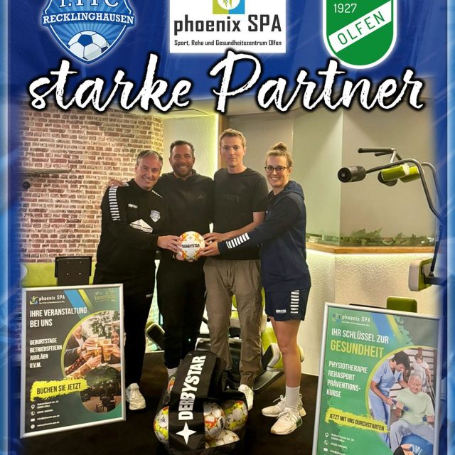 🤝 3 STΔRҜΣ PΔRTΠΣR 🤝
SuS Olfen + Phoenix Spa + unser 1.FFC
Einer hilft dem anderen und sind füreinander da.
Wir bedanken 🙏 uns für diese überragenden Möglichkeiten und Bedingungen.
Es fehlt an nichts.
☕🍽️⚽🥅🏋🏼♀️
Come on FFC 💙🤍
📸 Foto:
v.l.n.r.
Johannes Brune-Gringmuth
(FFC Co-Trainer)
Sebastian Middeke
(FFC Chef-Trainer / Phoenix Spa)
Christian Brüse
(SUS Olfen)
Kathi Prinz
(FFC Kapitänin Frauen I)
#frauenfussball #regionalliga #recklinghausen #olfen #phoenixspaolfen #partner #team #trainingslager #gemeinsam #fitness #susolfen #derbystar #bele_construction_gmbh #mcdonalds
@derbystar
@susolfen_erste
@phoenix_spa_olfen