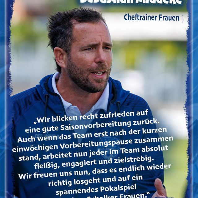 🔥 Spannung steigt, wir sind bereit 💪🏼
🎤 unser Cheftrainer meldet sich zu Wort
Liebe FFC-Freundinnen und Freunde … die Frauen starten am Sonntag in die Pflichtspiele … es geht zu den @s04frauen ins Parkstadion.
Seid dabei und unterstützt unsere Mädels in blau und weiß 💙🤍
🔜Sonntag, 17.08.
⚽️Anstoß 15 Uhr
#frauenfussball #1ffcrecklinghausen #nurderffc #regionalliga #recklinghausen #cheftrainer #motivation
@bele_construction_gmbh
@derbystar
@mcdonaldsde