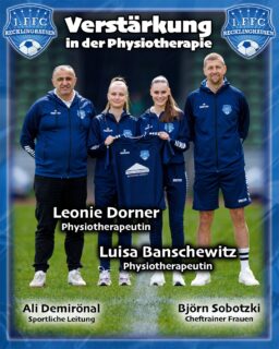 💙🤍 𝙒𝙞𝙡𝙡𝙠𝙤𝙢𝙢𝙚𝙣 𝙇𝙚𝙤𝙣𝙞𝙚 𝙪𝙣𝙙 𝙇𝙪𝙞𝙨𝙖 🔝

Unser sportlicher Leiter 𝘼𝙡𝙞 𝘿𝙚𝙢𝙞𝙧𝙤̈𝙣𝙖𝙡 begrüßt unsere neuen #Physiotherapeutinnen 𝙇𝙚𝙤𝙣𝙞𝙚 𝘿𝙤𝙧𝙣𝙚𝙧 und 𝙇𝙪𝙞𝙨𝙖 𝘽𝙖𝙣𝙨𝙘𝙝𝙚𝙬𝙞𝙩𝙯 beim FFC. 

Leonie und Luisa erweitern und unterstützen unser #Regionalliga Team von Cheftrainer 𝘽𝙟𝙤̈𝙧𝙣 𝙎𝙤𝙗𝙤𝙩𝙯𝙠𝙞 auf und neben dem Platz.

Die Spielerinnen sind sehr glücklich über diese Verstärkung. Die Leistung auf dem Platz ist immer ein Ergebnis eines gesamten Teams - da spielt die Physis eine entscheidende Rolle. Leonie und Luisa helfen unseren Mädels dabei. 

💙🤍 Herzlich Willkommen beim FFC 🤝

📸 @ric.baumert 

@bele_construction_gmbh 
@derbystar
@mcdonaldsde