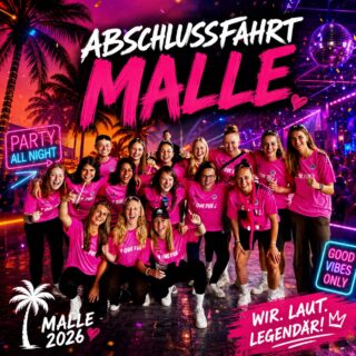 💙🤍 𝙏𝙀𝘼𝙈𝙖𝙪𝙨𝙛𝙡𝙪𝙜 𝙞𝙣 𝙥𝙞𝙣𝙠 ☀️💃🏻

Ein Teil unseres erfolgreichen Regionalteams feiert zur Zeit in der spanischen Sonne den Abschluss der Saison und sendet uns farbenfrohe Grüße in die Heimat …