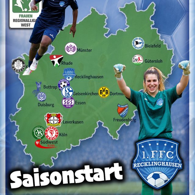 🔜 𝙎𝙖𝙞𝙨𝙤𝙣𝙨𝙩𝙖𝙧𝙩 𝙍𝙚𝙜𝙞𝙤𝙣𝙖𝙡𝙡𝙞𝙜𝙖 ⚽️

Gestern starteten die @bvb09frauen gegen die @arminiafrauen in die neue Saison 26/27.

Am Sonntag starten nun auch unsere Frauen mit dem Auswärtsspiel bei @sv_rhenania Bottrop am #Spieltag 1 in die neue hochklassige Regionalliga-Saison.

Viele spannende Paarungen stehen in den nächsten 30 Spielen an. Wir werden ausführlich berichten und jeden Spieltag ankündigen.

👉 Wir brauchen aber auch eure Unterstützung 👏🥁 sowohl im heimischen 🏟️ Walter-Nilius-Sportpark in Oer-Erkenschwick als auch auf fremden Platze.

Anstoßzeiten 
Heimspiele
⏰ 15 Uhr

👉 Kommt gerne zahlreich vorbei und unterstützt unser #Team 💙🤍

@dombaugmbh 
@caseapartments 
@bauenundleben 
@mcdonaldsde 
@derbystar